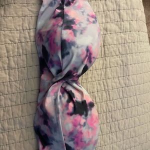 Victoria’s Secret PINK bikini tye-dye top